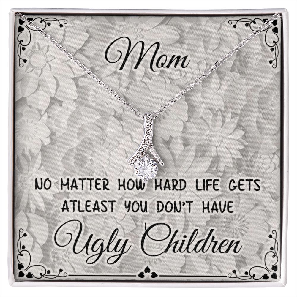 Ugly Children Alluring Beauty necklace - 18k White and Gold