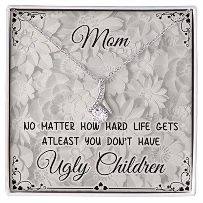 Ugly Children Alluring Beauty necklace - 18k White and Gold