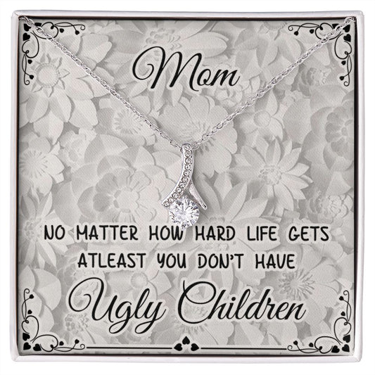 Ugly Children Alluring Beauty necklace - 18k White and Gold