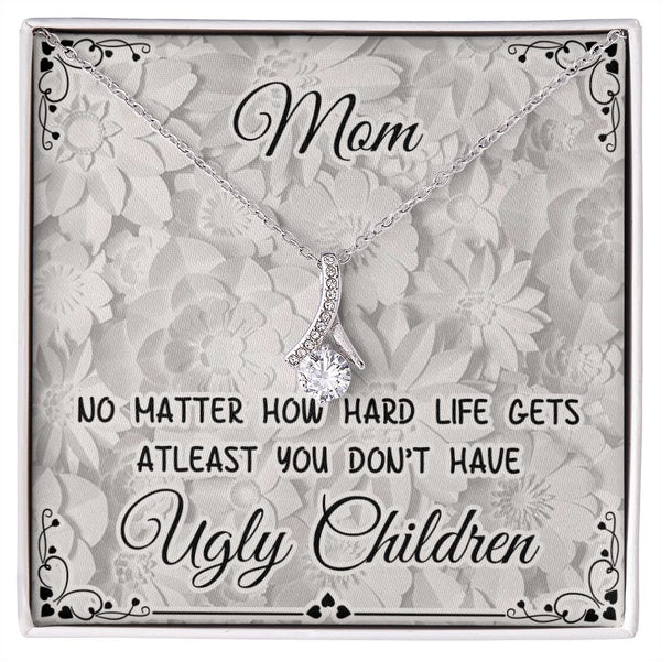 Ugly Children Alluring Beauty necklace - 18k White and Gold