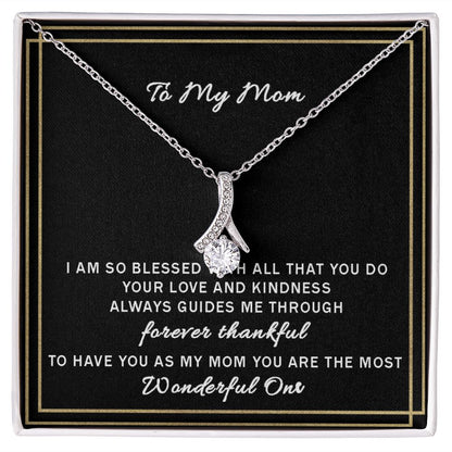Wonderful Mom Alluring Beauty necklace - 18k White and Gold