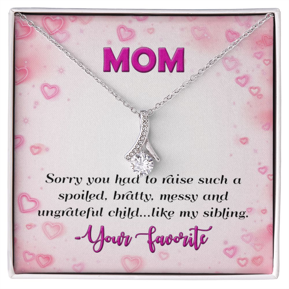 Your favorite  Alluring Beauty necklace - 18k White and Gold