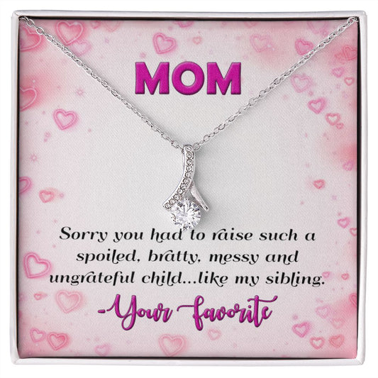 Your favorite  Alluring Beauty necklace - 18k White and Gold