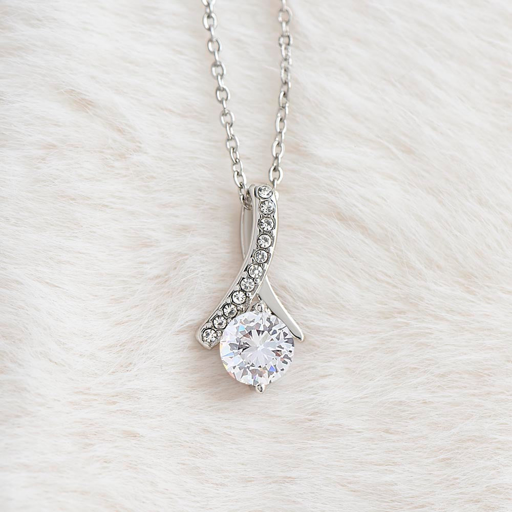 Bundle of joy - Alluring Beauty necklace - 18k White and Gold