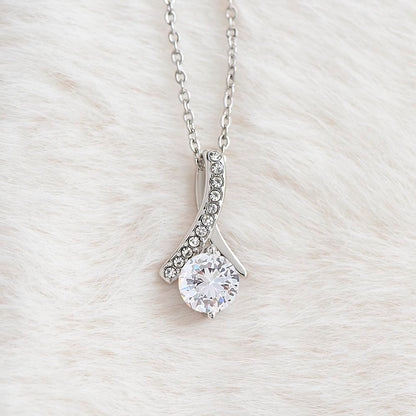 Bundle of joy - Alluring Beauty necklace - 18k White and Gold