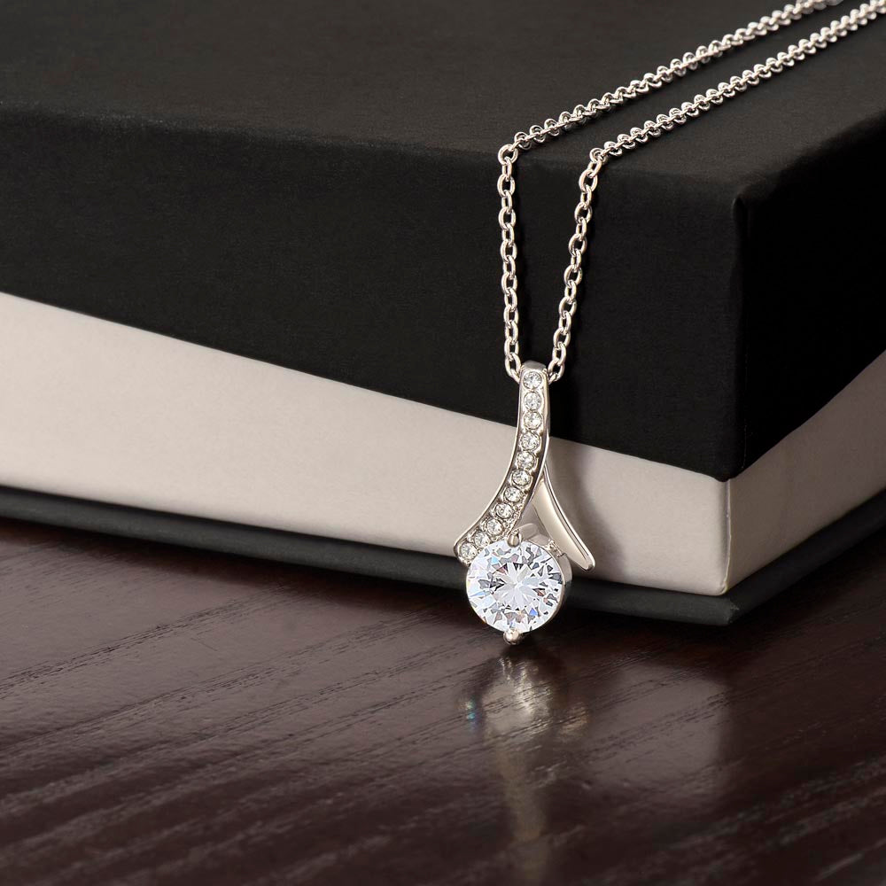 Bundle of joy - Alluring Beauty necklace - 18k White and Gold