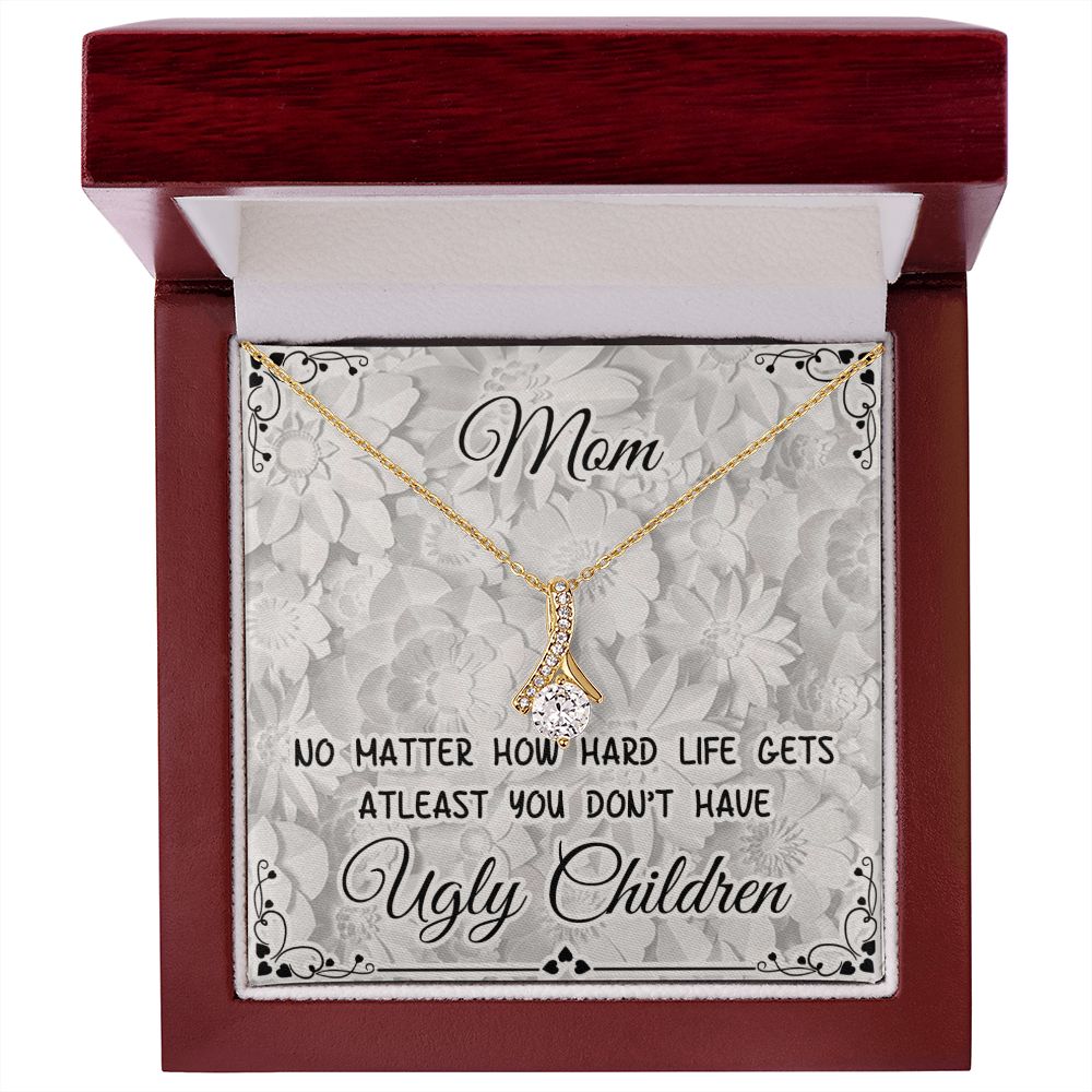 Ugly Children Alluring Beauty necklace - 18k White and Gold