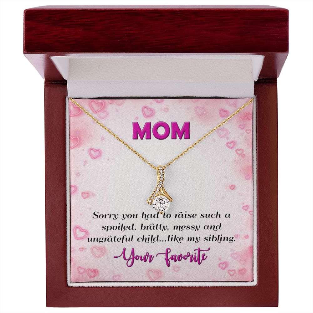 Your favorite  Alluring Beauty necklace - 18k White and Gold
