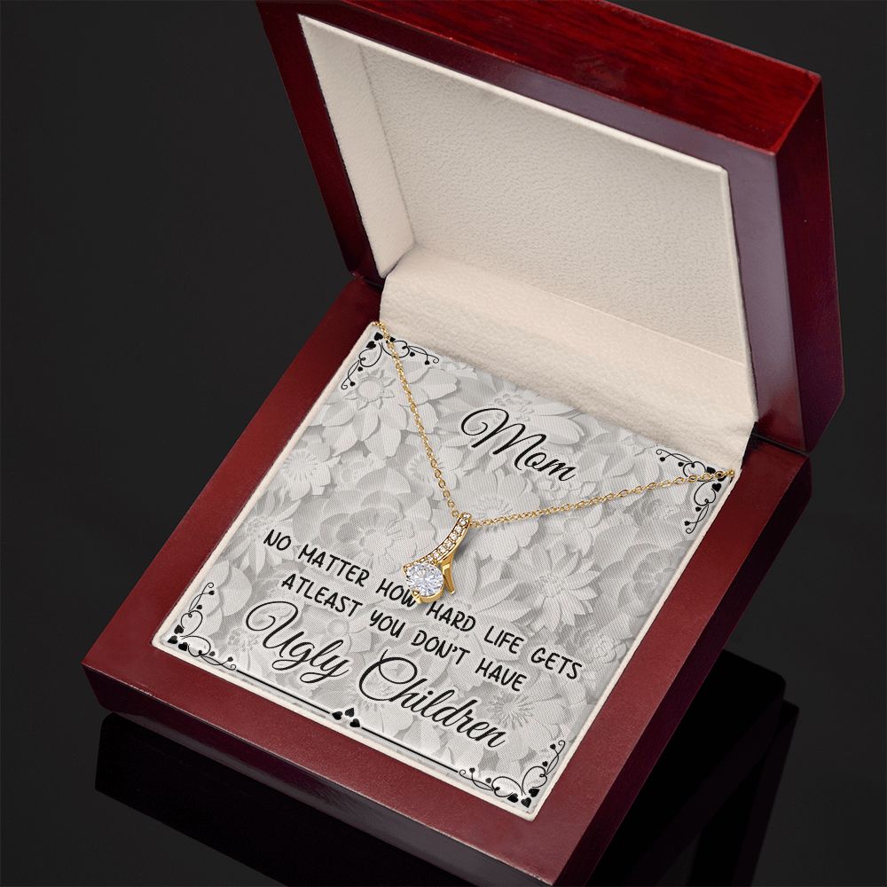 Ugly Children Alluring Beauty necklace - 18k White and Gold