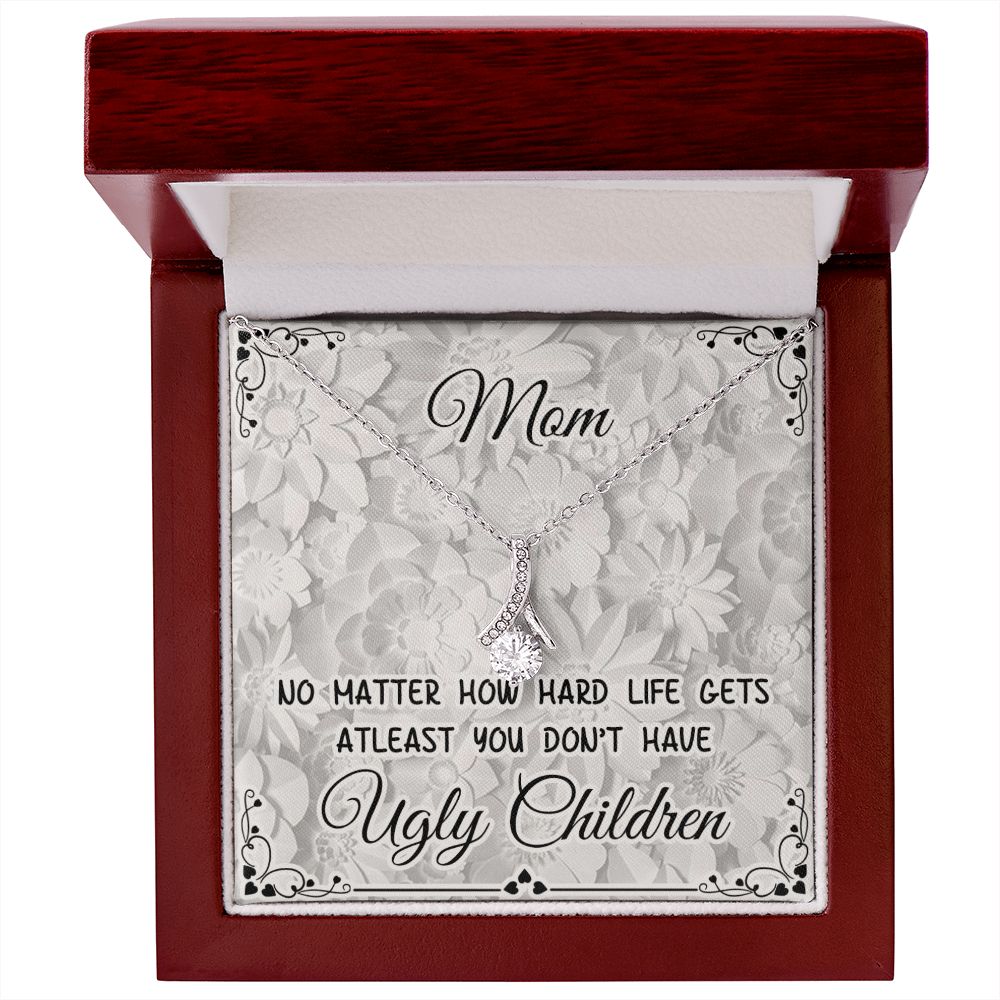 Ugly Children Alluring Beauty necklace - 18k White and Gold