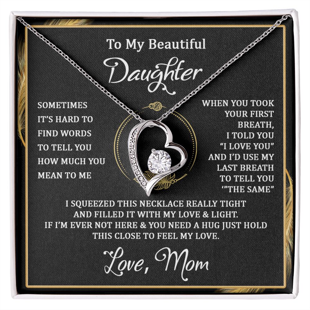 I Squeezed This Necklace - Forever Love Necklace - Touch Of Divine