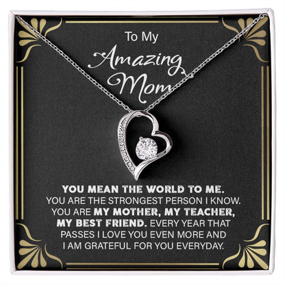 Amazing Mom - Forever Love Necklace - Touch Of Divine