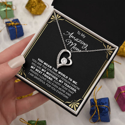 Amazing Mom - Forever Love Necklace - Touch Of Divine